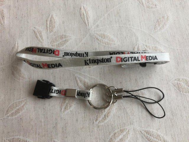 Image 2 of Kingston Digital Media lanyard for holding IDs, USB sticks