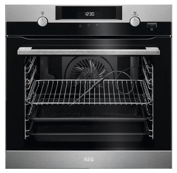 Preview of the first image of AEG 60CM BUILT IN SINGLE ELECTRIC STEAMBAKE PYROLYTIC OV-S/S.