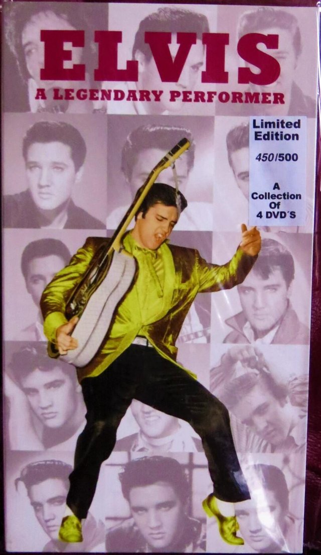 Preview of the first image of ELVIS PRESLEY RARE LIMITED 4 DVD SET A LEGENDARY PERFORMER.