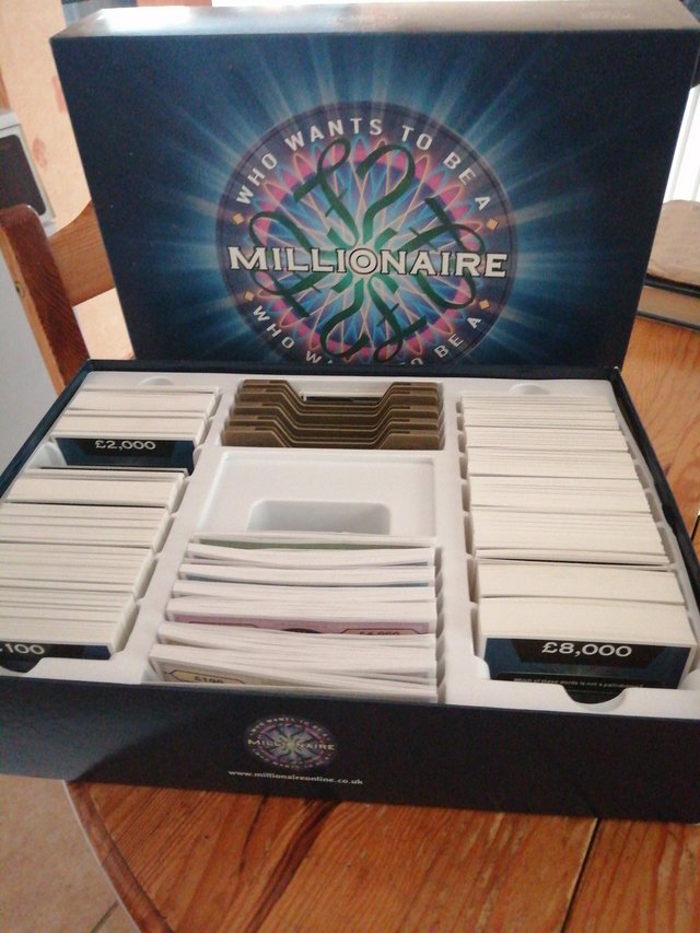Preview of the first image of Who Wants To Be A Millionaire Board Game.