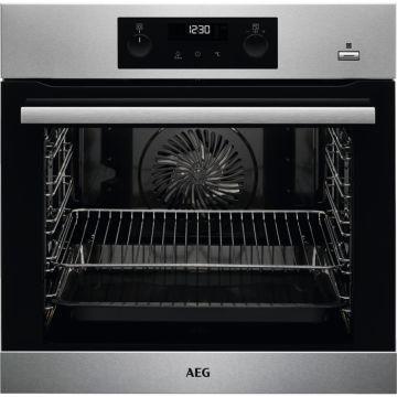 Preview of the first image of AEG BUILT-IN ELECTRIC SINGLE STEAM OVEN- S/S-SOFT CLOSE-NEW.