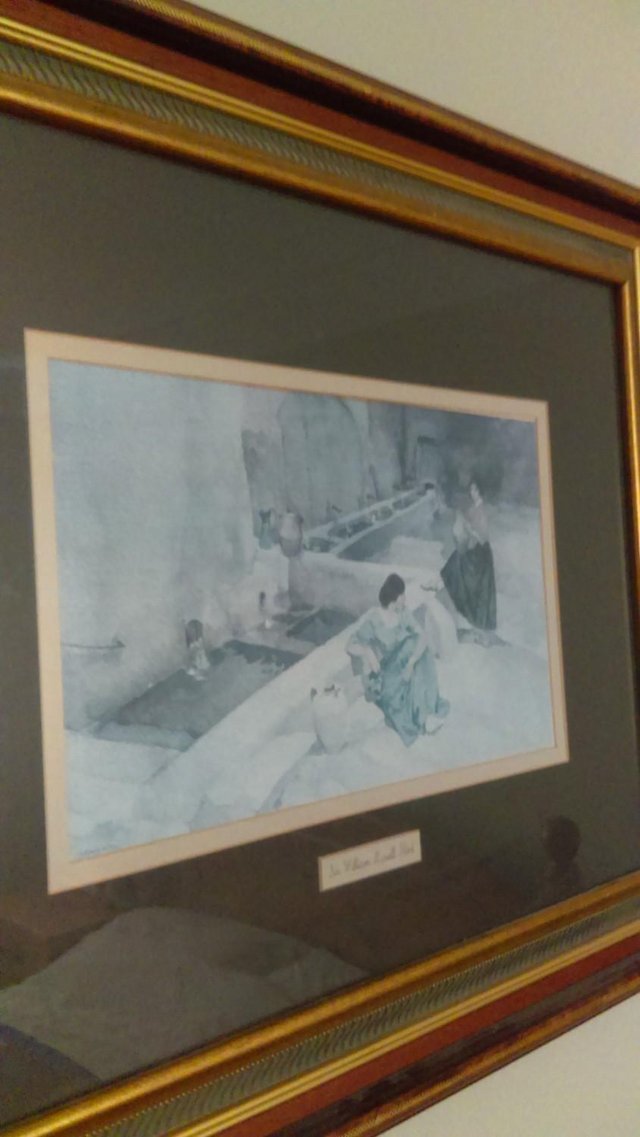 Preview of the first image of Sir William Russell Flint 4 x framed prints will separate.