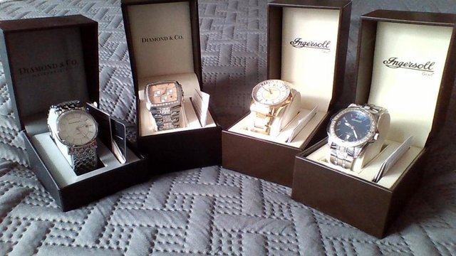 Preview of the first image of Ingersoll Gem Watches / Diamond & co Watches.