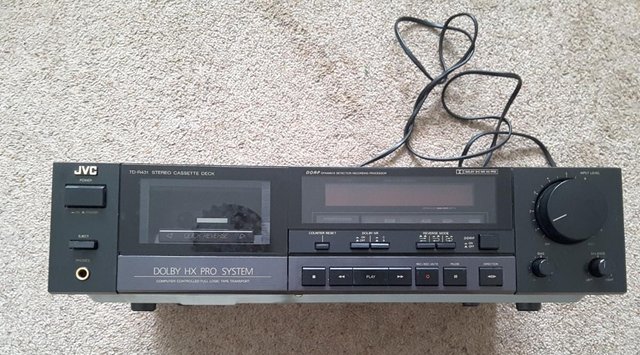 Image 2 of Vintage JVC TD-R431 Stereo Cassette Deck Tape Player