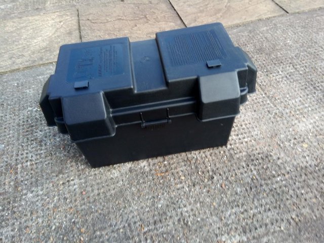 Image 2 of Battery box snap top new unused
