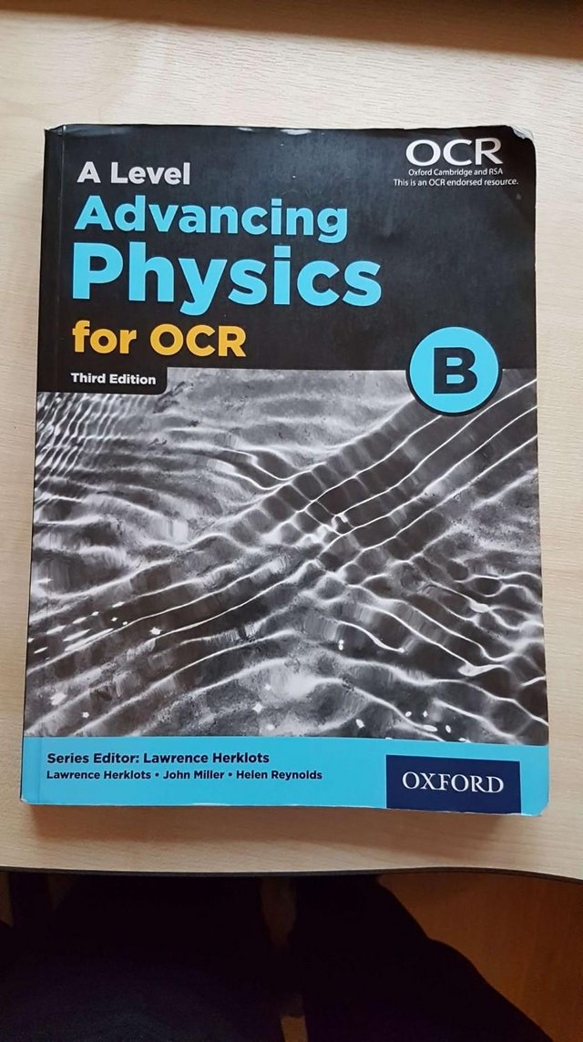 Preview of the first image of A Level Advancing Physics for OCR Third Edition.