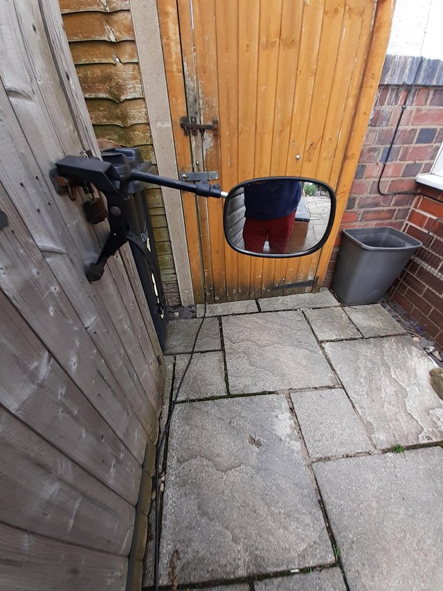 Image 2 of Car wing mirror  for towing a caravan or trailer