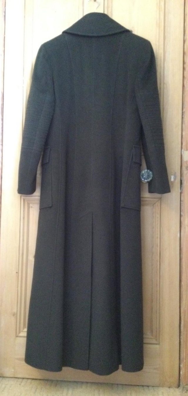 Image 3 of YELL CALW Nobiliana Wool/Angora Ankle Length Coat sz8