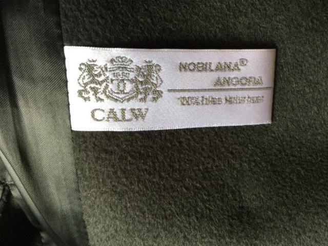 Image 15 of YELL CALW Nobiliana Wool/Angora Ankle Length Coat sz8