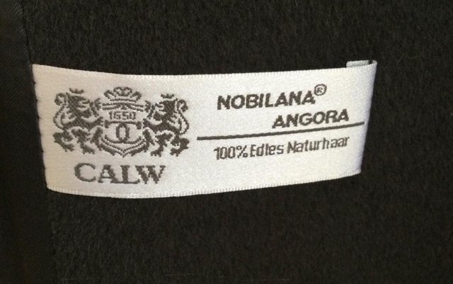 Image 16 of YELL CALW Nobiliana Wool/Angora Ankle Length Coat sz8