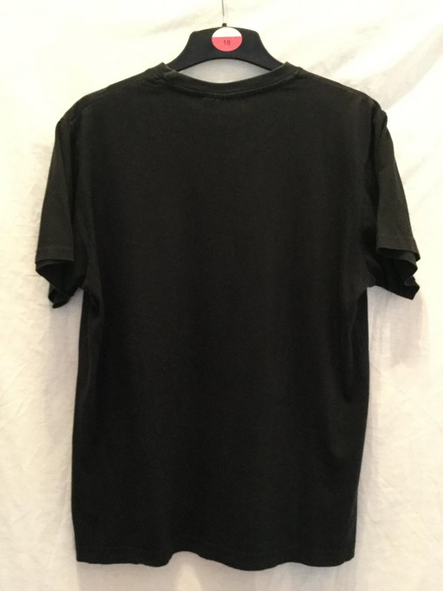 Image 2 of Black tee with ‘double up poker dice ‘ motif