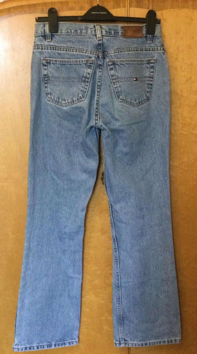 Image 2 of Vintage Y2K TOMMY HILFIGER Bootleg Jeans, W29, Leg 30 3/4
