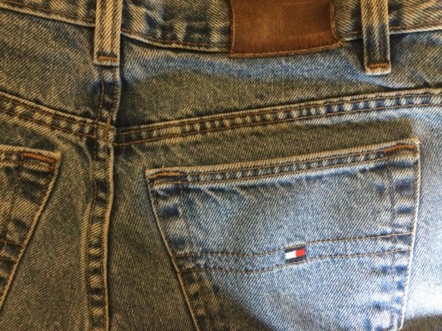 Image 7 of Vintage Y2K TOMMY HILFIGER Bootleg Jeans, W29, Leg 30 3/4