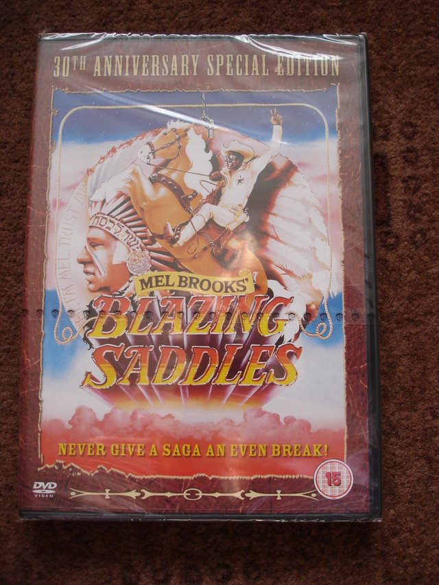 Preview of the first image of ICONIC BLAZING SADDLES DVD (WESTERN).