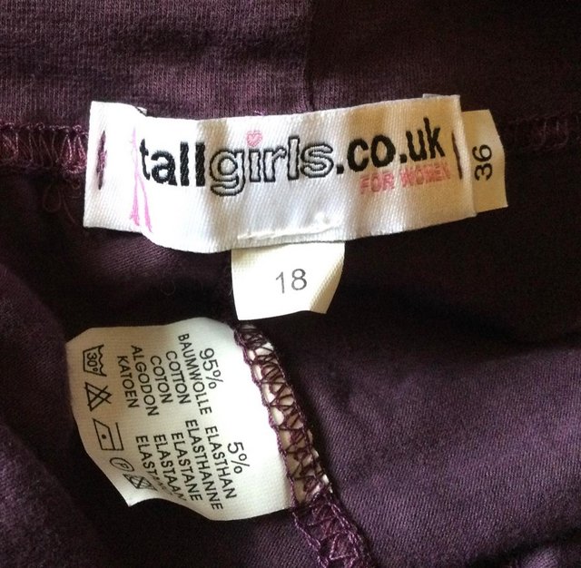 Image 4 of TALLGIRLS Cotton/Elastane Lounge Pants sz18, 38L