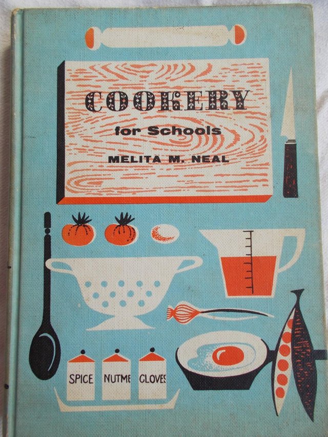 Image 2 of Social History 1962 Cookery for Schools book HB 262 pages