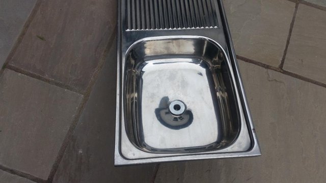 Image 3 of Caravan / campervan metal sink