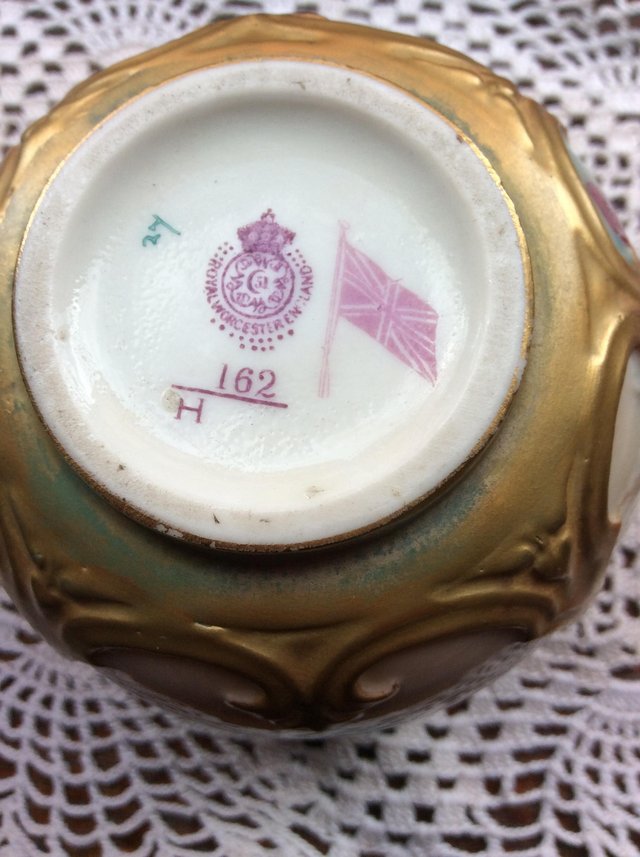Image 2 of Royal Worcester small antique vase