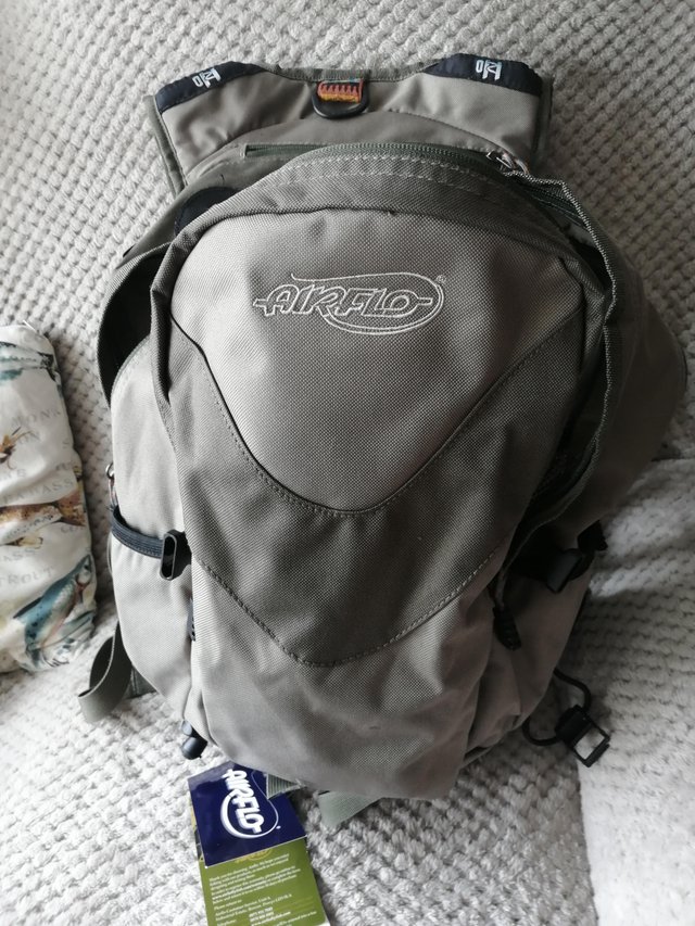 Preview of the first image of Airflo Outlander fishing rucksack.