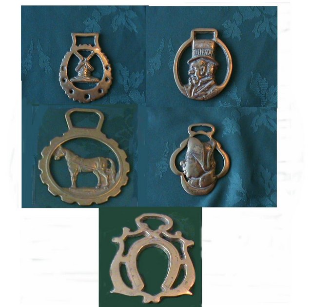 Preview of the first image of 16 horse brasses £1 each real brass.