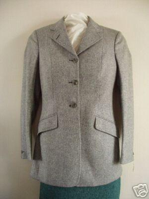 Preview of the first image of Harry Hall keepers tweed hunting coat.