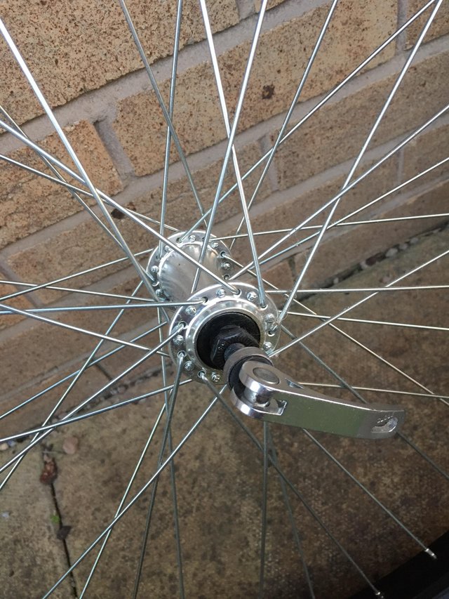 Preview of the first image of 26 mtb wheels 7 speed with tyres.