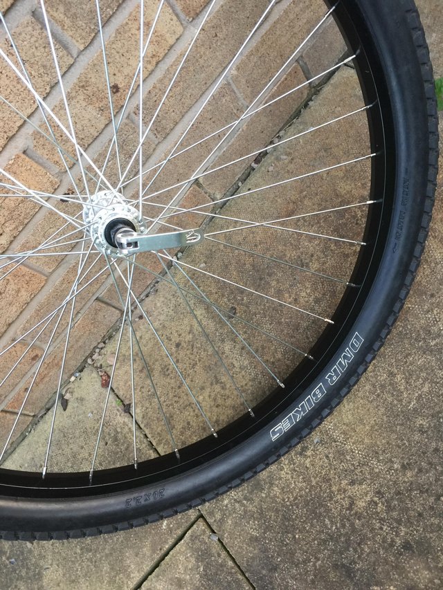 Image 5 of 26 mtb wheels 7 speed with tyres