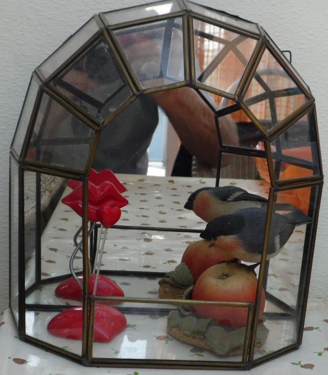 Image 2 of Mirrored Display Cabinet - Hanging or Freestanding
