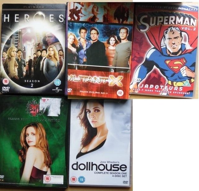 Image 2 of R2 DVDs -- TV boxsets & Films (some new)