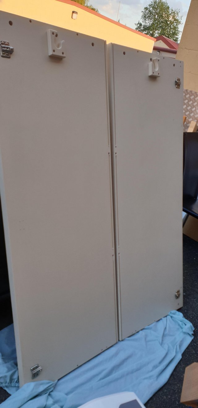Image 6 of Harvey's solid 2 door wardrobe white colour
