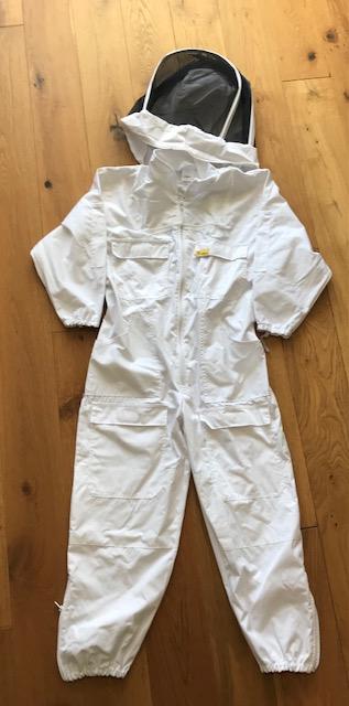 Preview of the first image of BBWear X-small Beesuit - white (2).