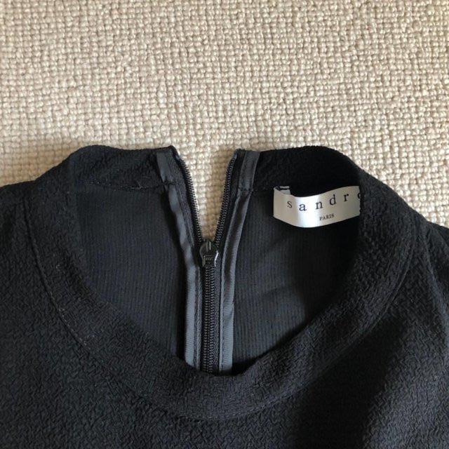 Image 3 of Black dress - Brand SANDRO - Size 1 - Worn once