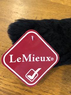 Image 2 of Le Mieux Black Lambskin Breast Girth Cover