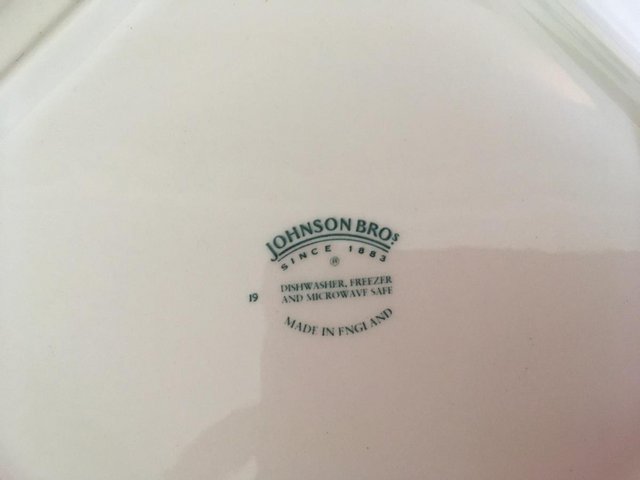 Image 2 of Johnson’s Bros Eternal Beau Dinner Plates x 4