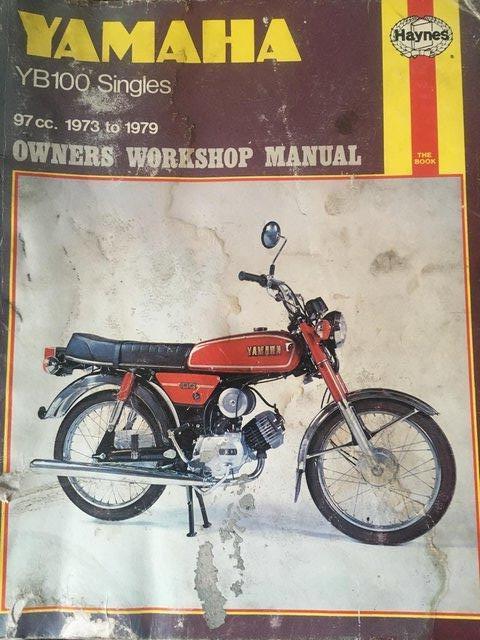 Preview of the first image of Yamaha YB100 singles Haynes Workshop Manual.