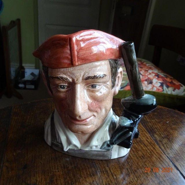 Preview of the first image of Toby Character Jug The Blacksmith from Royal Doulton.