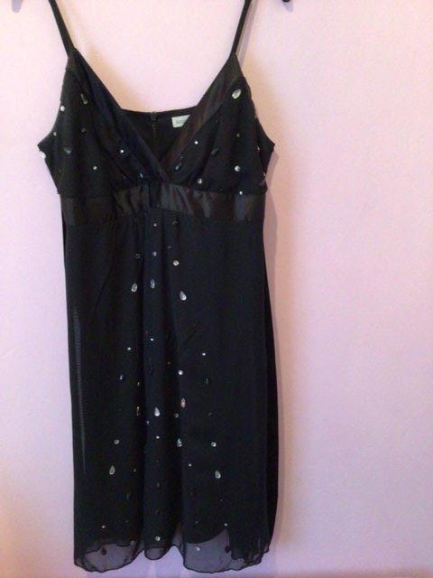 Preview of the first image of Black Party/Occasion Dress   Size 14.