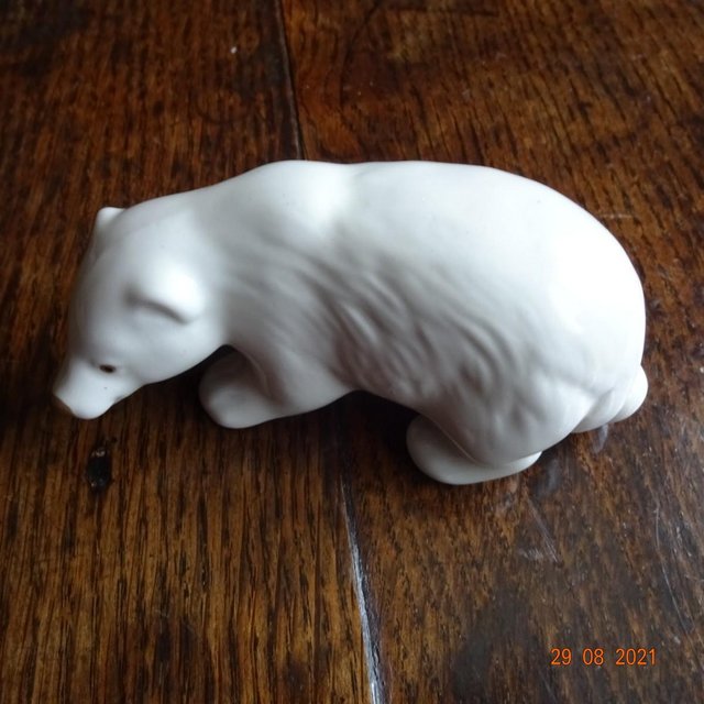 Image 2 of Vintage Szeiler Polar Bear Figure