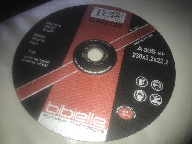 Preview of the first image of Bibielle 230 x3 metal cutting discs.