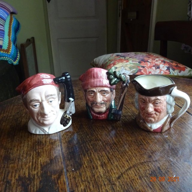 Image 3 of Three Toby Character Jugs by Royal Doulton
