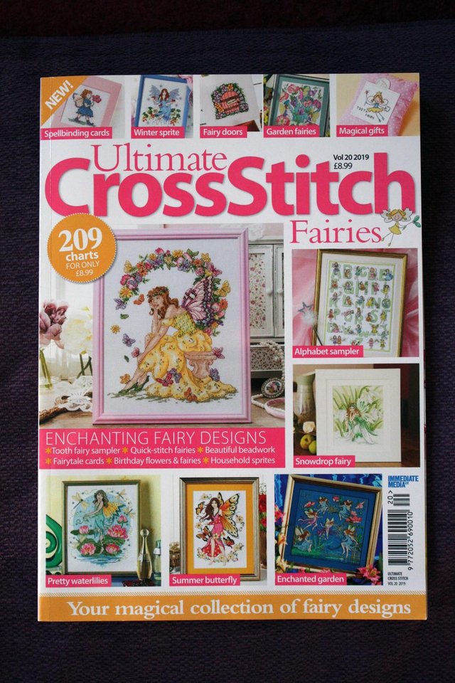Image 2 of Ultimate Cross Stitch Fairies, Samplers Celebrations mags