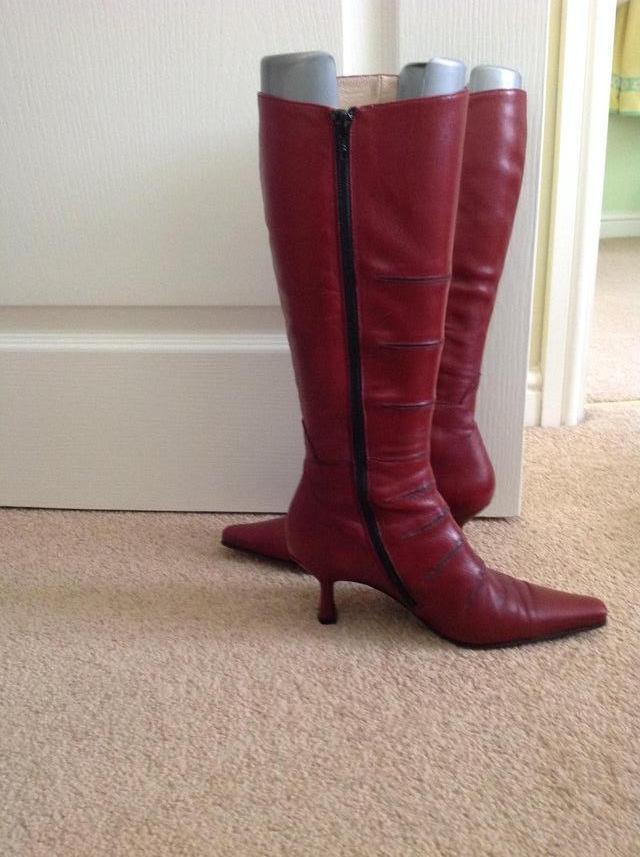 Preview of the first image of Leather boots by Blay.