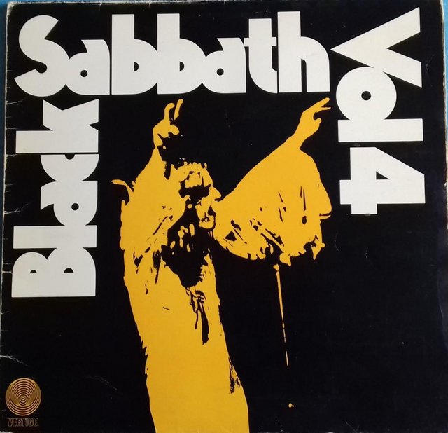 Preview of the first image of Black Sabbath Vol 4 1972 1st Press. German edition LP. VG+.