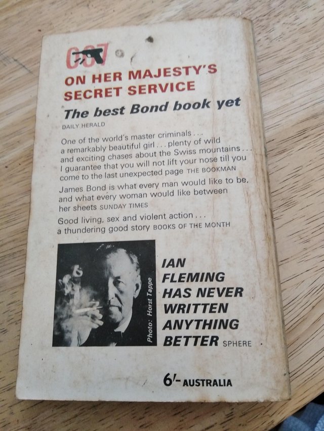 Image 2 of James Bond - On Her Majesty's Secret Service - Pann Books