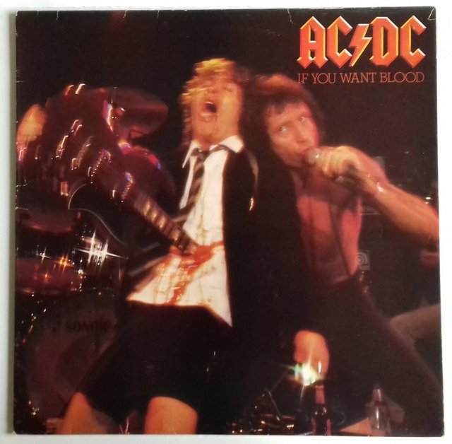 Image 2 of AC/DC ’If You Want Blood’ 1978 UK 1st Press LP. EX/VG+
