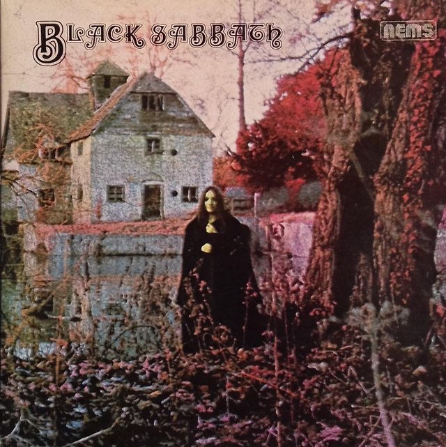 Preview of the first image of Black Sabbath 1976 [1970 re-issue] Gatefold LP. EX/VG+.