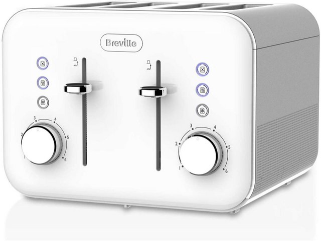 Preview of the first image of BREVILLE MATT TOASTER-4 SLICE-VARIABLE HEATING-BLACK.