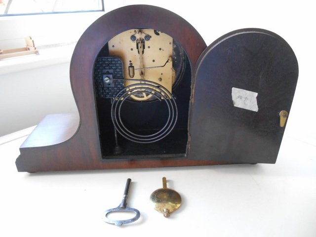Image 2 of A German ( Baduf ) striking mantle clock