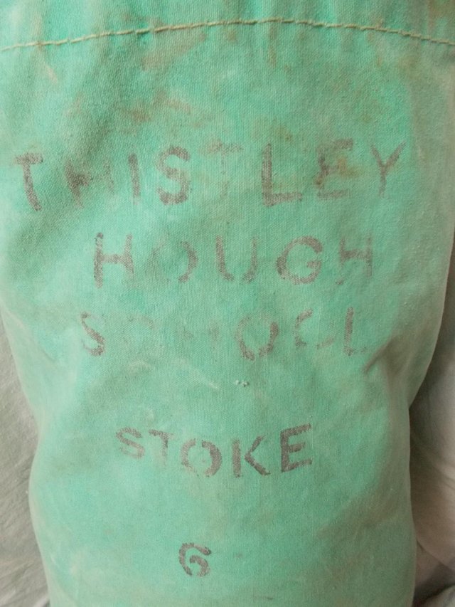 Image 2 of 1960s Thistley Hough School Academy Stoke,canvas kit bag