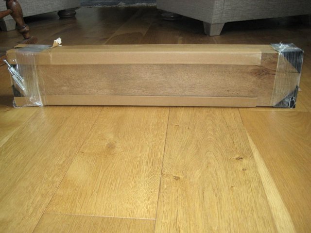 Image 2 of Oak Mantel Beam - as new - unopened and ready to install
